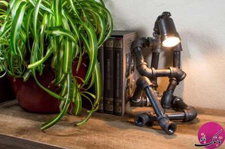 نورپردازی‌های جالب با کمک لوله و شیر آب