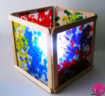 کاردستی‌هایی خلاقانه با چوب بستنی