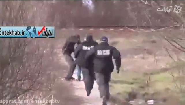 لحظه بازداشت طراح انفجار متروی سن پترزبورگ