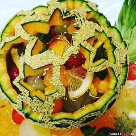 حکاکی حیرت آور هنرمند ژاپنی روی خوراکی ها