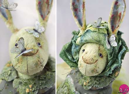 عروسک‌های عید پاک منحصر‌به‌فرد این هنرمند روس