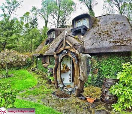 خانه هابیت واقعی برای دوستداران ارباب حلقه ها