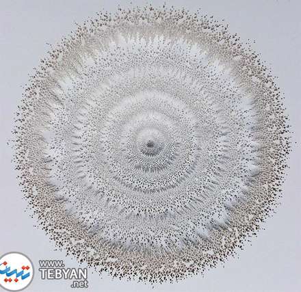 مجسمه های پیچیده با برش کاغذ