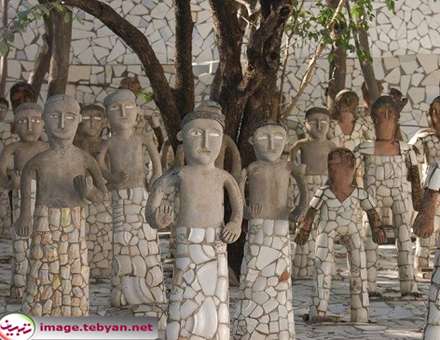 باغ سنگی دیدنی در شاندیگار