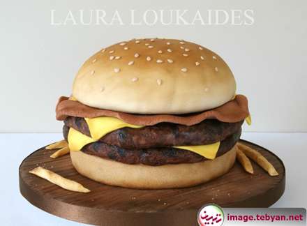 فست فودهایی از جنس کیک خامه ای