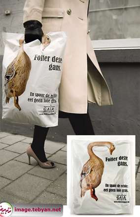 طرح های مبتکرانه برای ساک های خرید