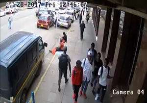 زیر گرفتن عابر هنگام پارک کردن خودرو