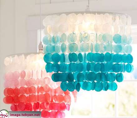 لوستر و دیوارکوب‌های جالب دست‌ساز