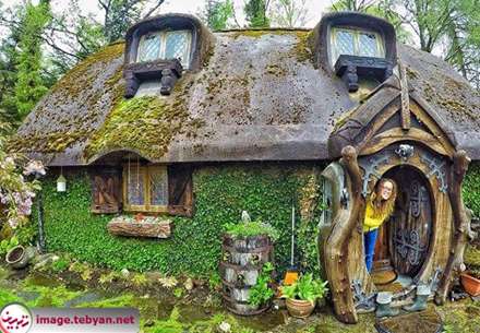 خانه هابیت واقعی برای دوستداران ارباب حلقه ها