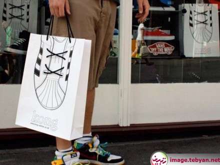 طرح های مبتکرانه برای ساک های خرید