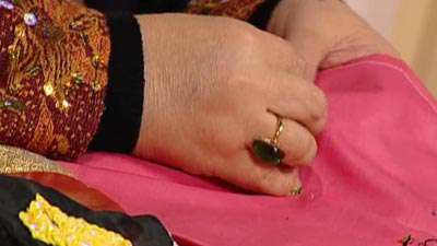 پولک دوزی _ خانم رضایی (3)