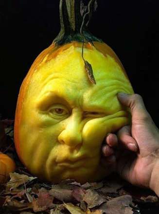 عکسهای خنده دار و جالب شکلک های بامزه روی میوه ها