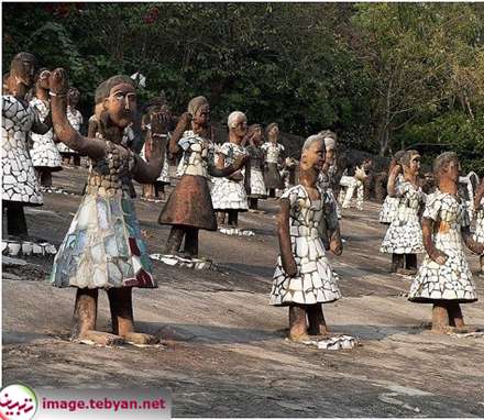 باغ سنگی دیدنی در شاندیگار