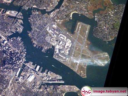 تصاویر فرودگاه های معروف جهان از فضا