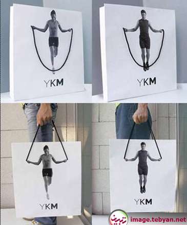 طرح های مبتکرانه برای ساک های خرید