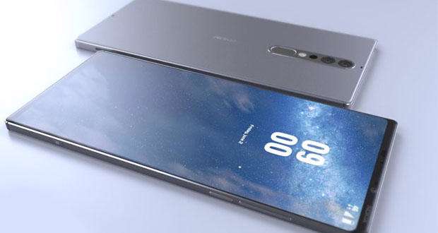 طرح مفهومی و بسیار زیبای گوشی نوکیا 9 با نمایشگر بدون حاشیه