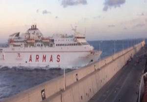 تصادف کشتی در بندر با یازده زخمی