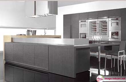 طراحی مدرن آشپزخانه به سبک یک شرکت ایتالیایی