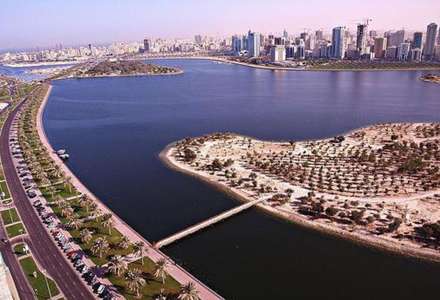 تصاویر تبدیل بیابان به فضای شهری در امارات