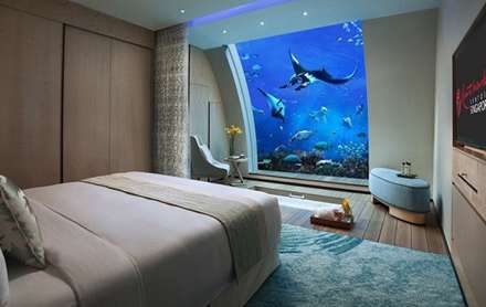 هتل هایی که زیر دریا قرار دارند