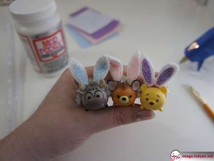 چگونه برای عروسک های کوچک گوش خرگوشی بسازیم