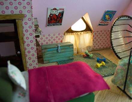 شهر مینیاتوری برای همستر‌