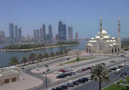 تصاویر تبدیل بیابان به فضای شهری در امارات