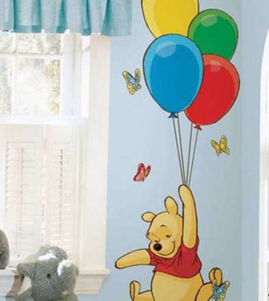 طرح‌های دیواری شاد و زیبا برای اتاق کودک