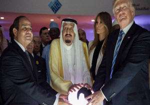 حواشی سفر ترامپ به عربستان