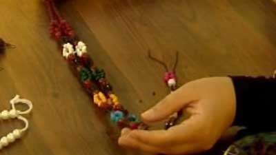 گردنبند ترکیب میلو و میخک