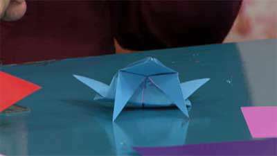 اوریگامی / قورباغه