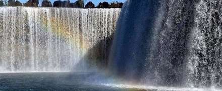 بزرگترین آبشار مصنوعی آسیا در چین