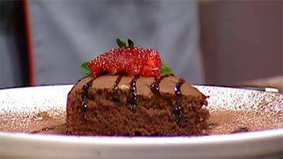 کیک ماسکارپونه کاکائویی