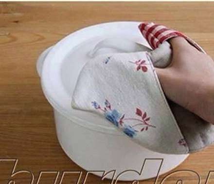 آموزش تصویری دوخت چند وسیله‌ی کاربردی برای آشپزخانه