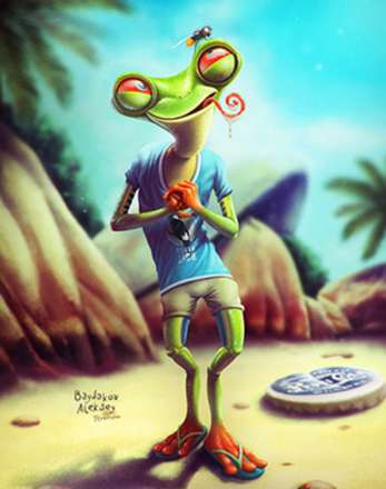 تصویر سازی های زیبا و خلاقانه هنرمند روس