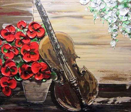 نقاشی های شگفت انگیز با کاردک