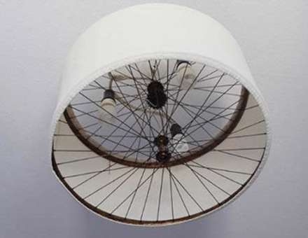 تبدیل دوچرخه‌های اسقاطی به وسایل روشنایی!