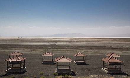 تصاویری زیبا از دریاچه ارومیه