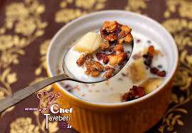طرز تهیه کاپ صبحانه گرانولا