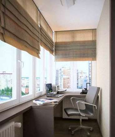 تبدیل تراس و بالکن به دفتر کار