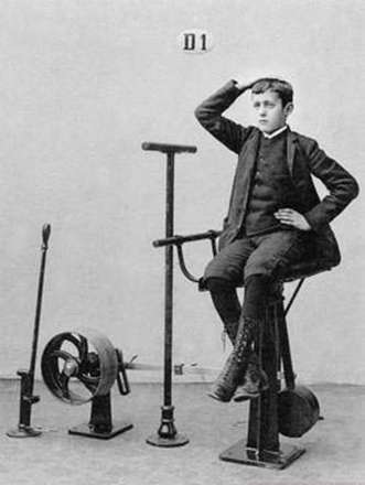 عکس های جالب از وسایل و ماشین های ورزشی یک قرن پیش