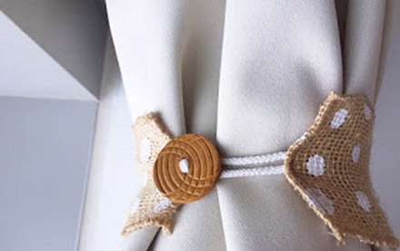 ایده‌هایی شیک و آسان برای جمع کردن پرده‌ها