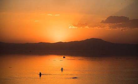 تصاویری زیبا از دریاچه ارومیه