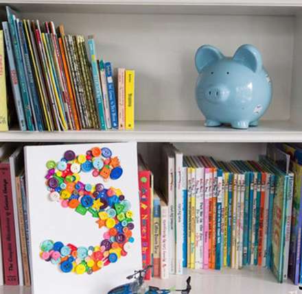 ایده‌هایی ساده برای ساخت کاردستی با دکمه