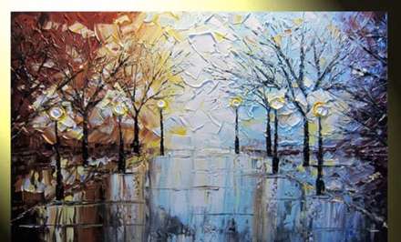 نقاشی های شگفت انگیز با کاردک