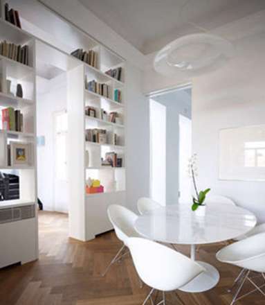 وقتی قفسه‌ها نقش پارتیشن را ایفا می‌کنند