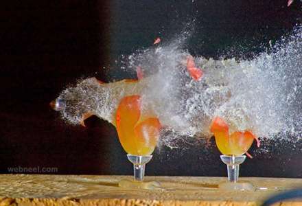 عکس های فوق العاده که با سرعت بالا گرفته شده اند