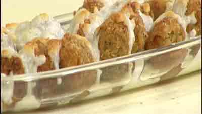 ماهی و زیتون سوخاری شکم پر