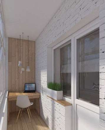 تبدیل تراس و بالکن به دفتر کار