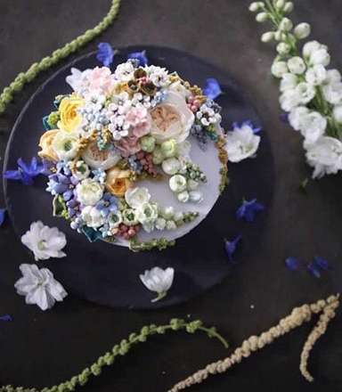 دسته گل‌های باورنکردنی از جنس کیک